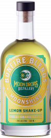 Bottle of alcohol with Lemon Shake Up